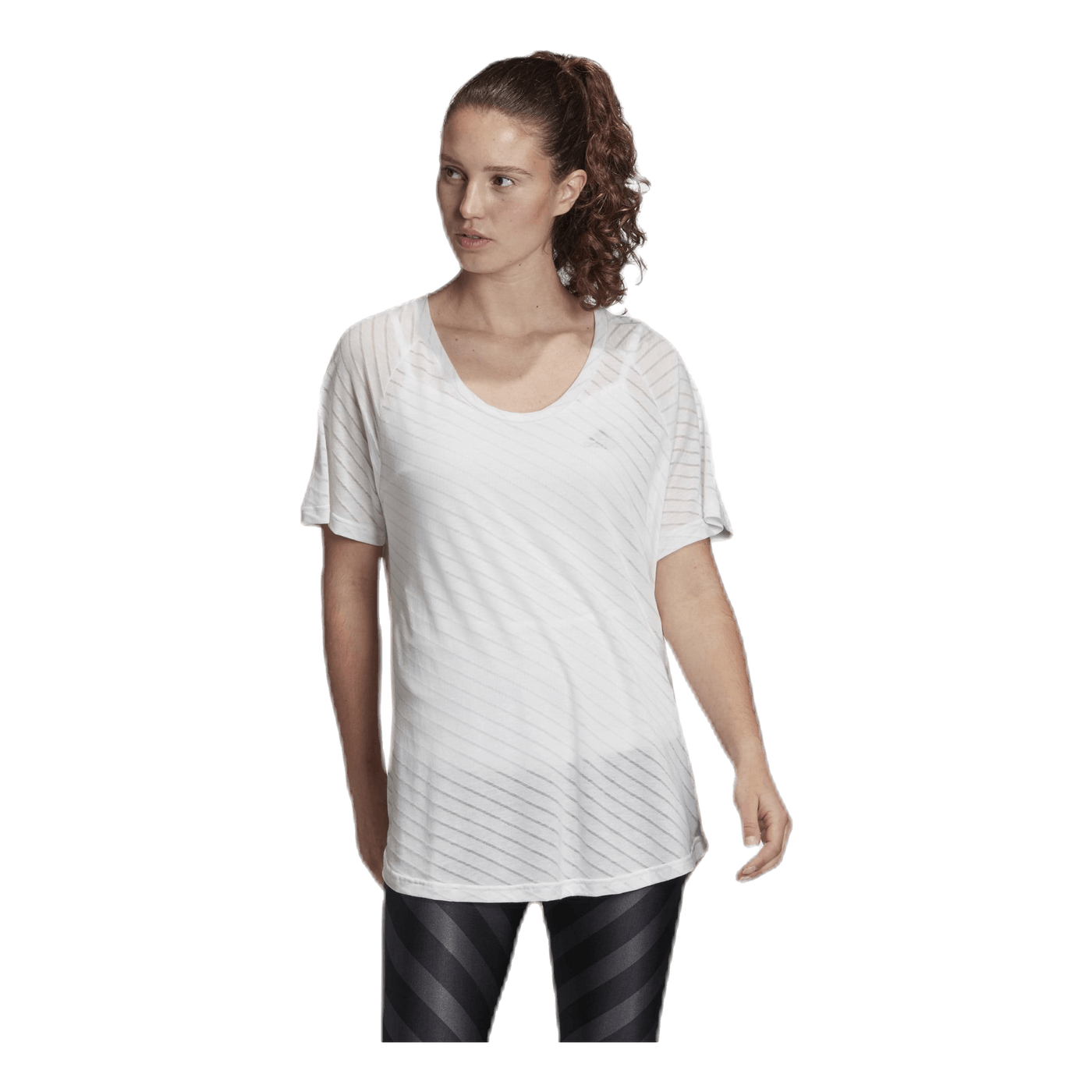 Burn Out Tee White