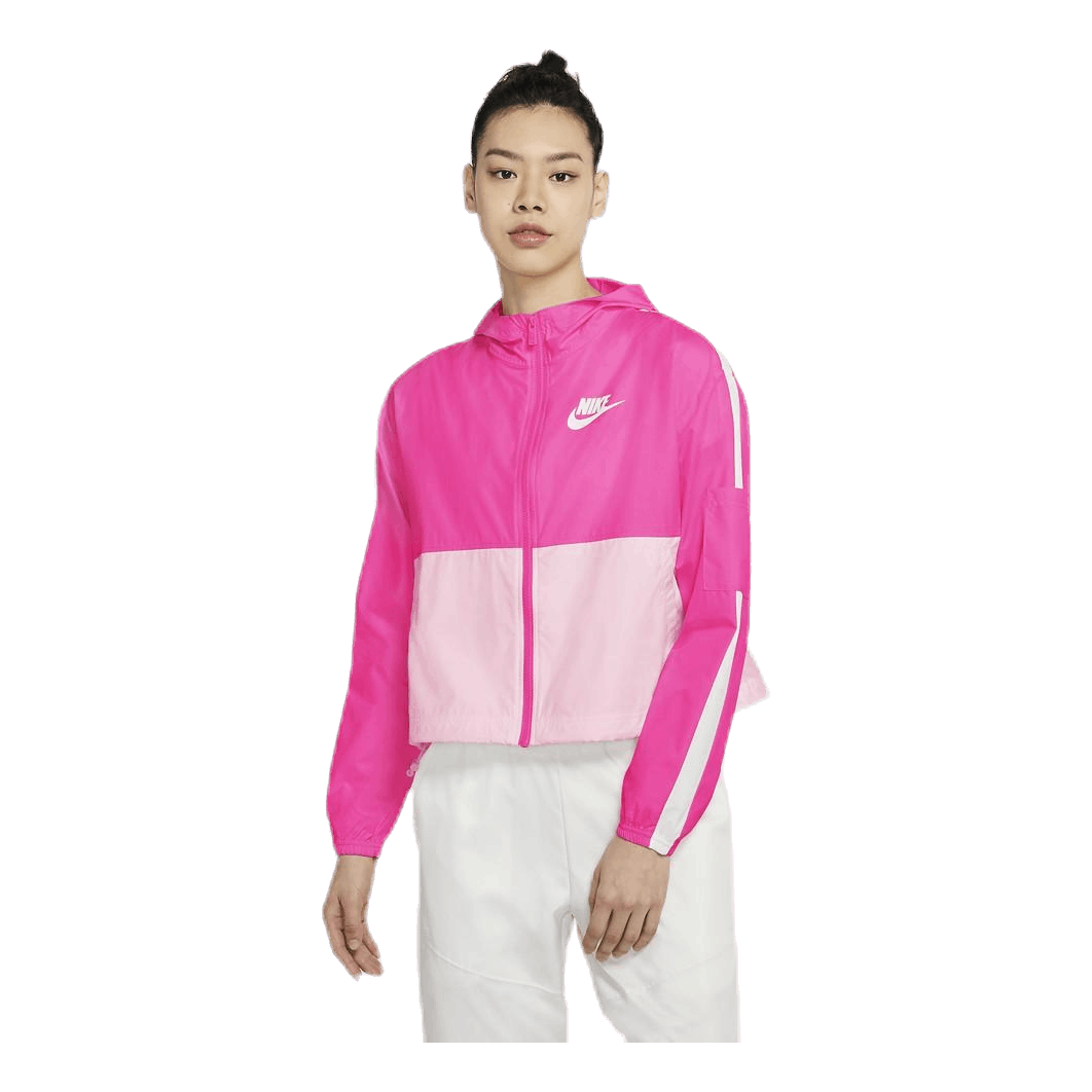 Nsw Jkt Wvn Pink/White