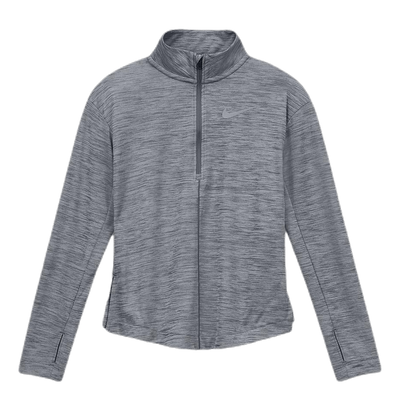 Half Zip Running Junior Grey