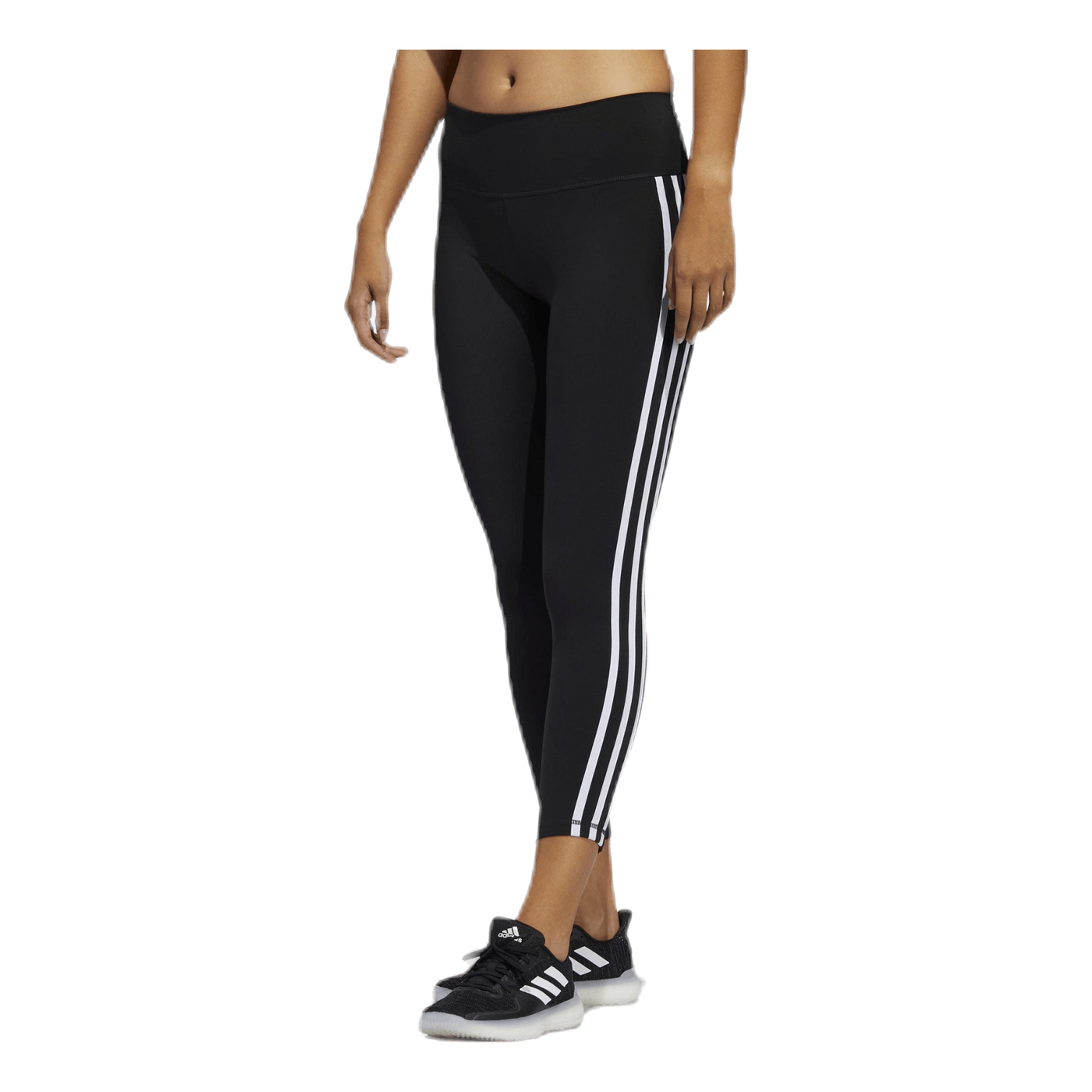 Believe This 2.0 3 Stripe 7/8 Tight Black / White