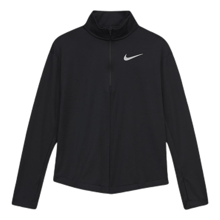 Half Zip Running Junior Black