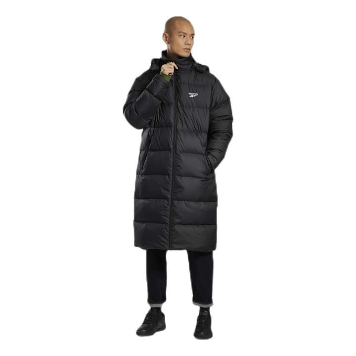 Core Long Down Jkt Black