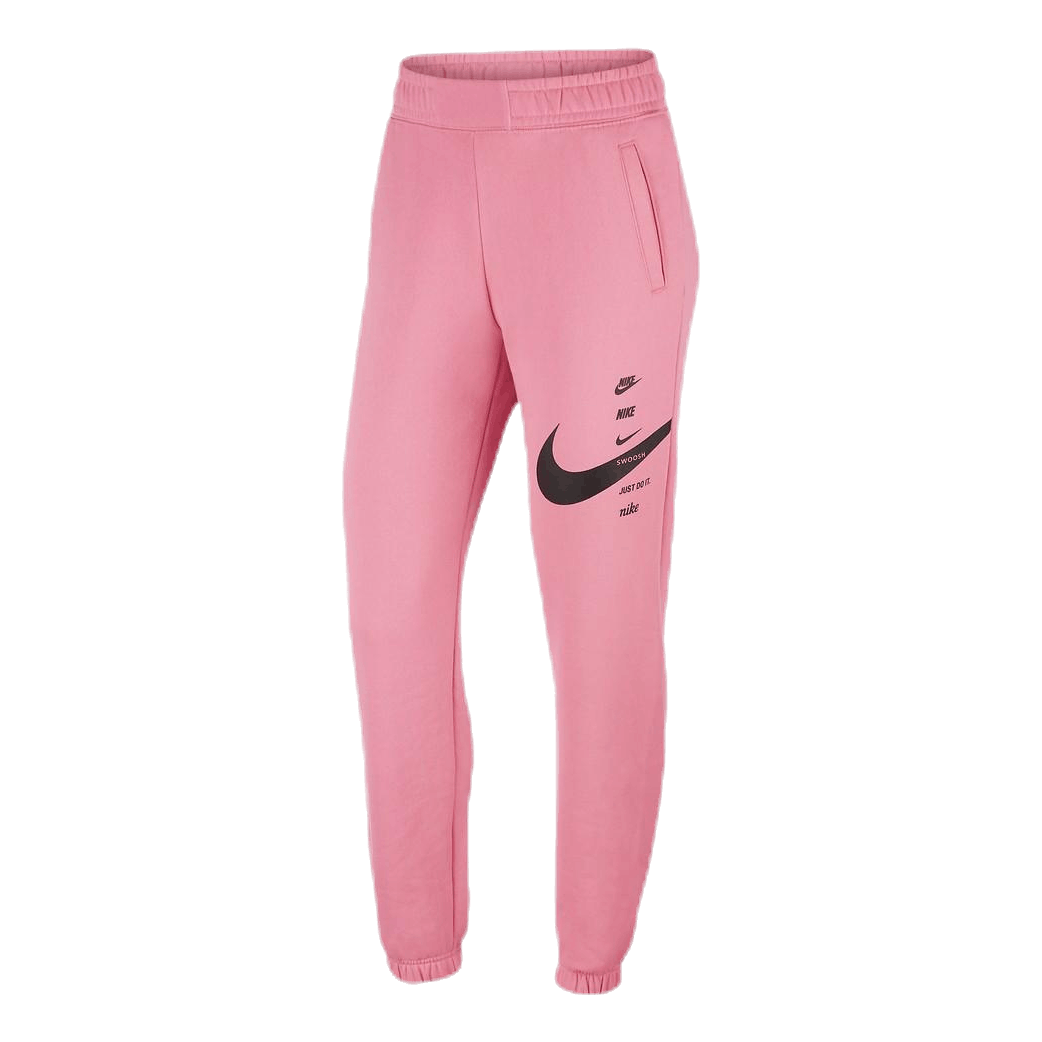 Nsw Swsh Pant Flc Bb Pink/Black