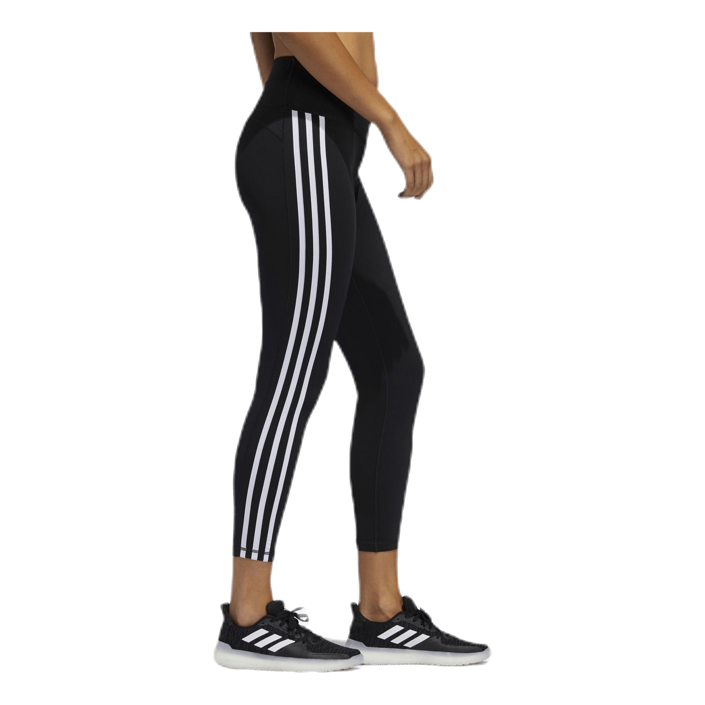 Believe This 2.0 3 Stripe 7/8 Tight Black / White