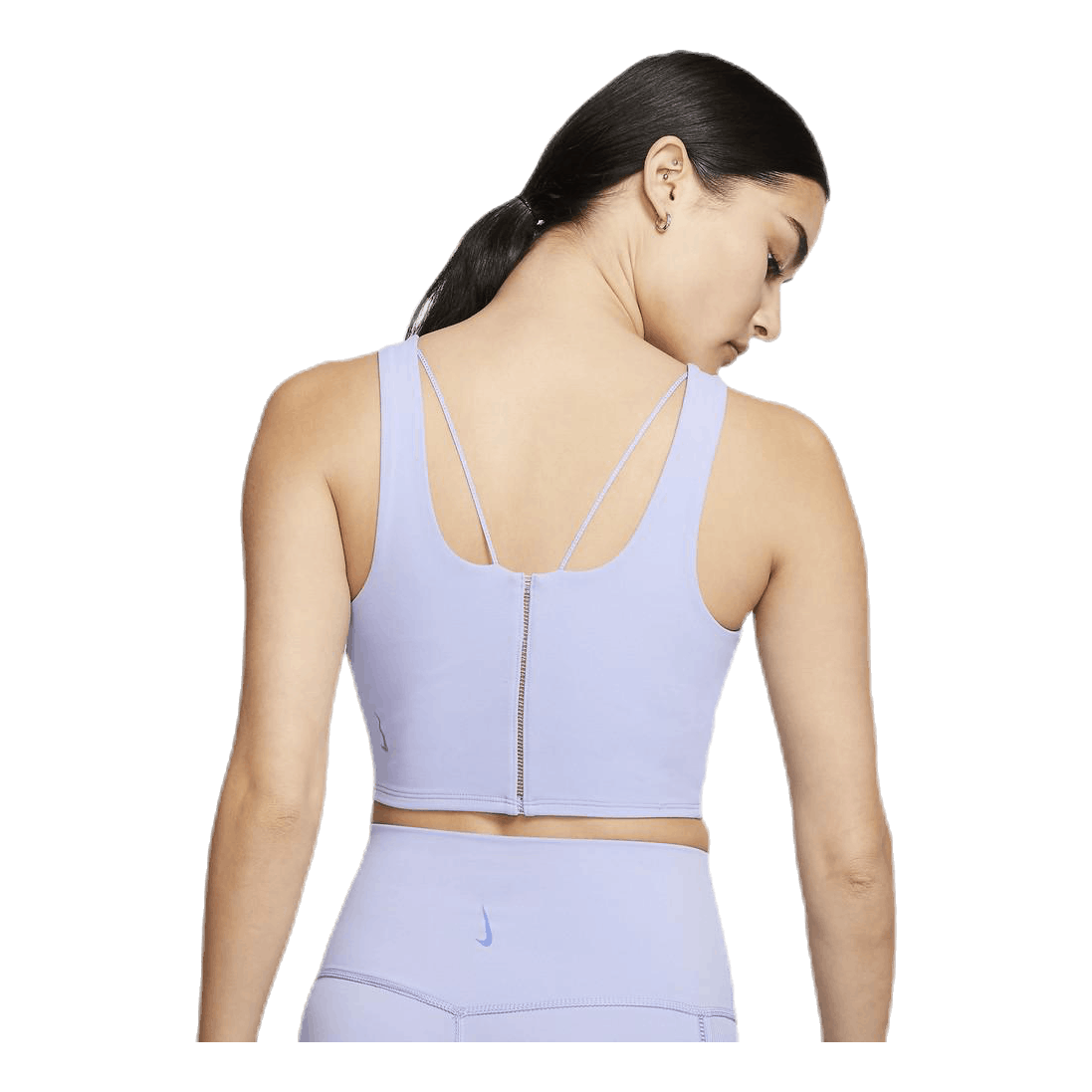 Yoga Luxe Crop Tank Purple