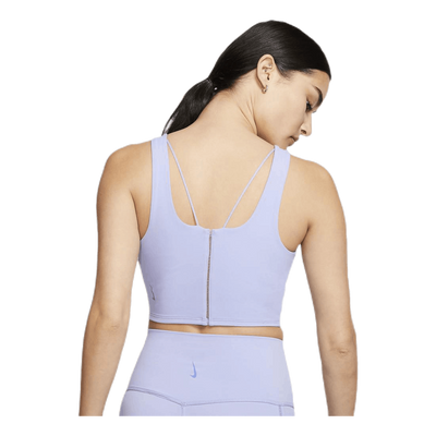 Yoga Luxe Crop Tank Purple