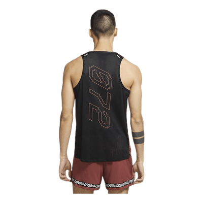 Dri-FIT Rise 365 Wild Run Tank Black/Red