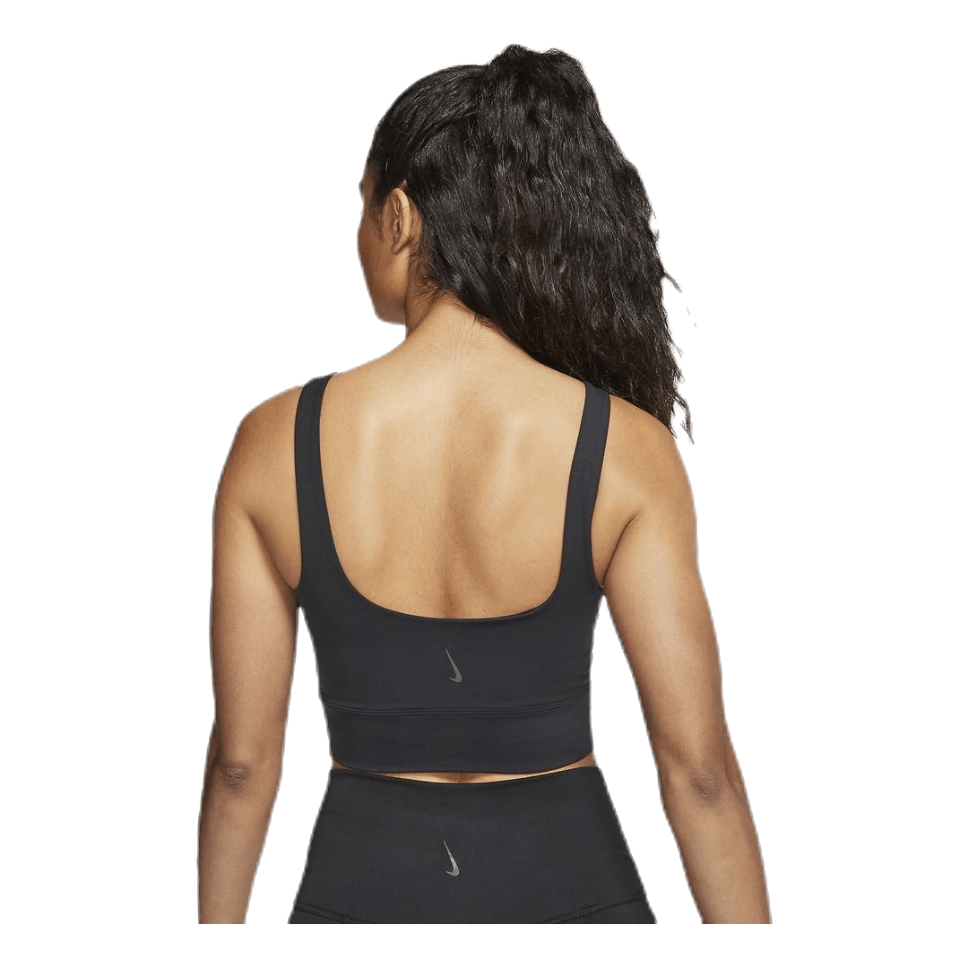 Nike Yoga Luxe Crop Top Black/Grey