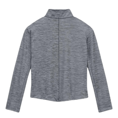 Half Zip Running Junior Grey