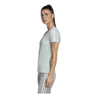 Essentials 3S Slim Tee Green Tint / White