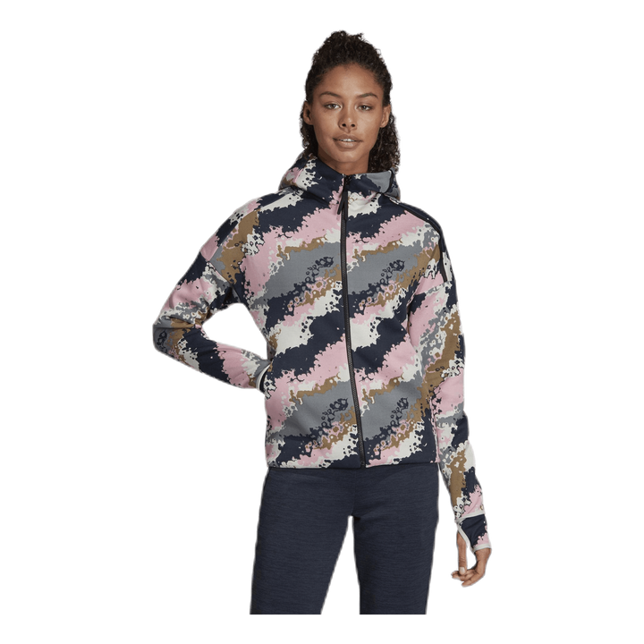 ZNE All Over Print Hood Patterned