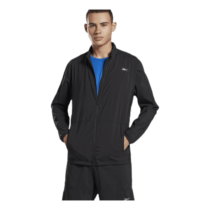 Woven Wind Jacket Black