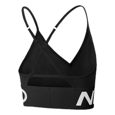 Indy Pro Long Line Bra White/Black