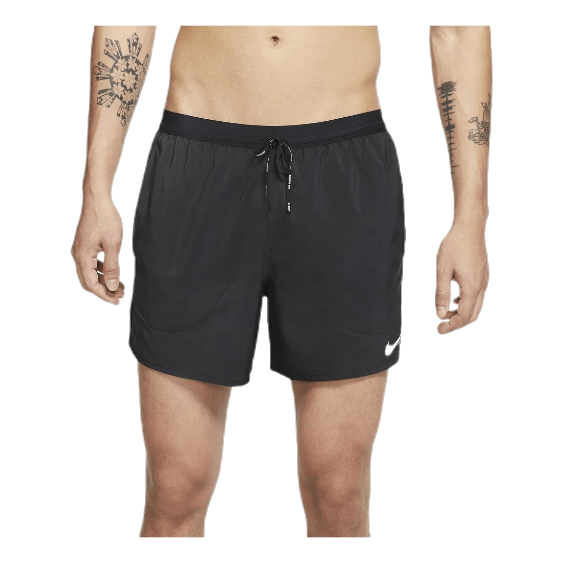 Flex Stride 5" Brief Short Black/Silver