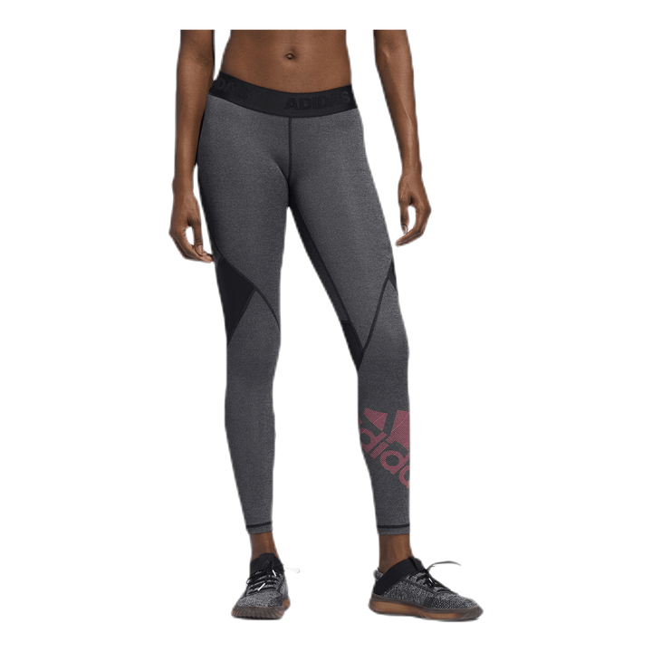 Alphaskin Bos Long Tight Pink/Black