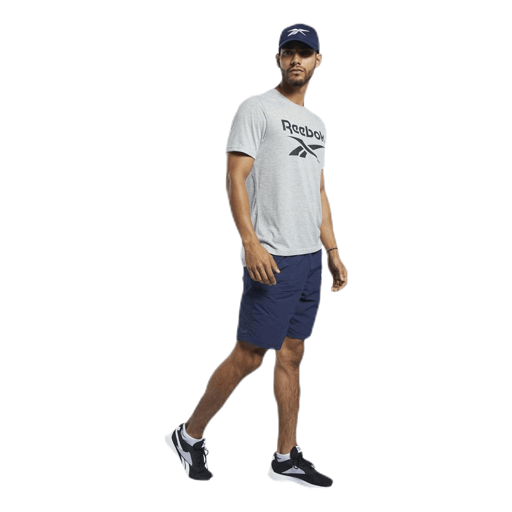 Wor Sup Graphic SS Tee Grey