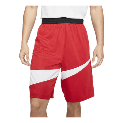 Dri-FIT HBR Basketball Shorts White/Red