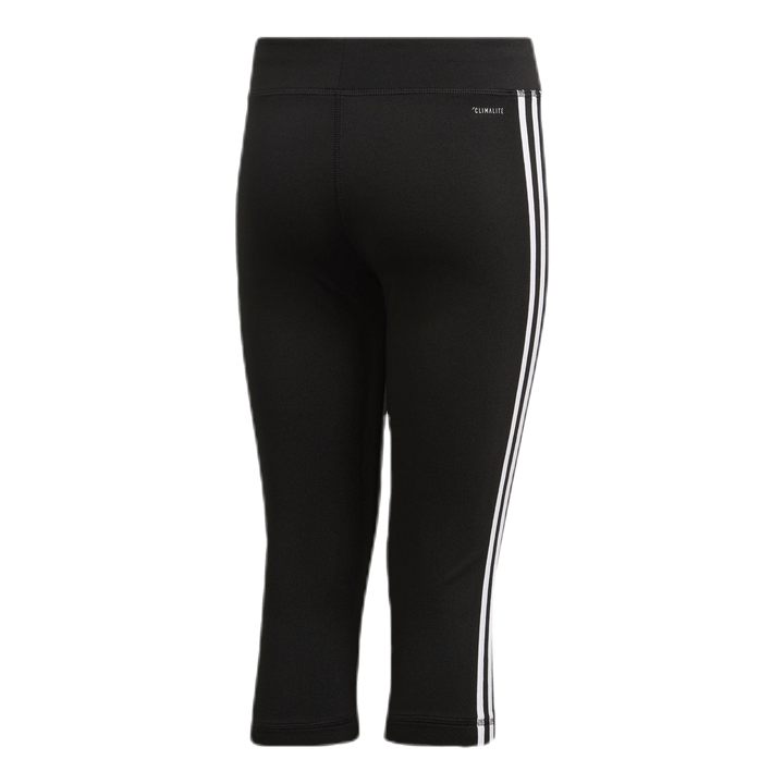 TR EQ 3 Stripe Capri Youth White/Black