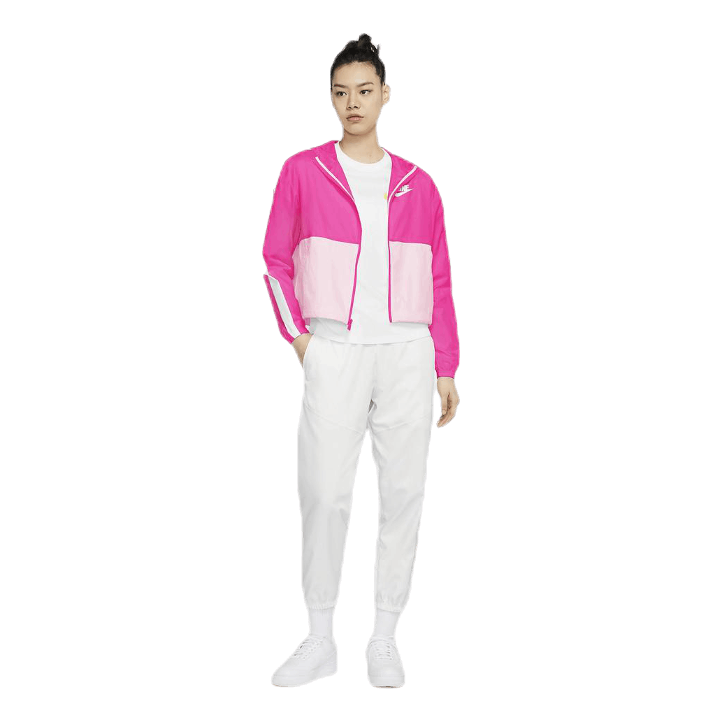 Nsw Jkt Wvn Pink/White