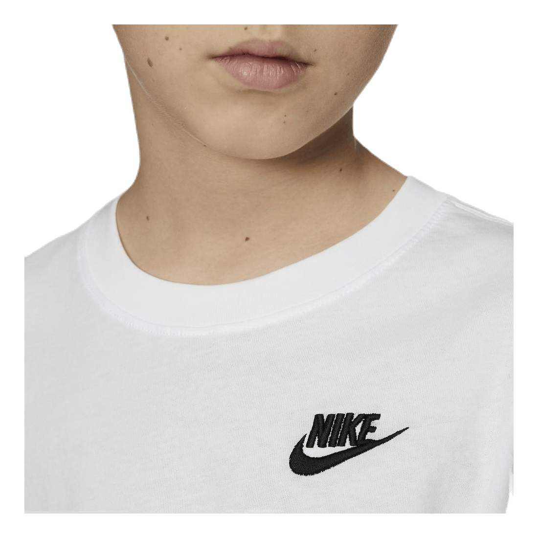 Sportswear Big Kids' T-Shirt WHITE/BLACK