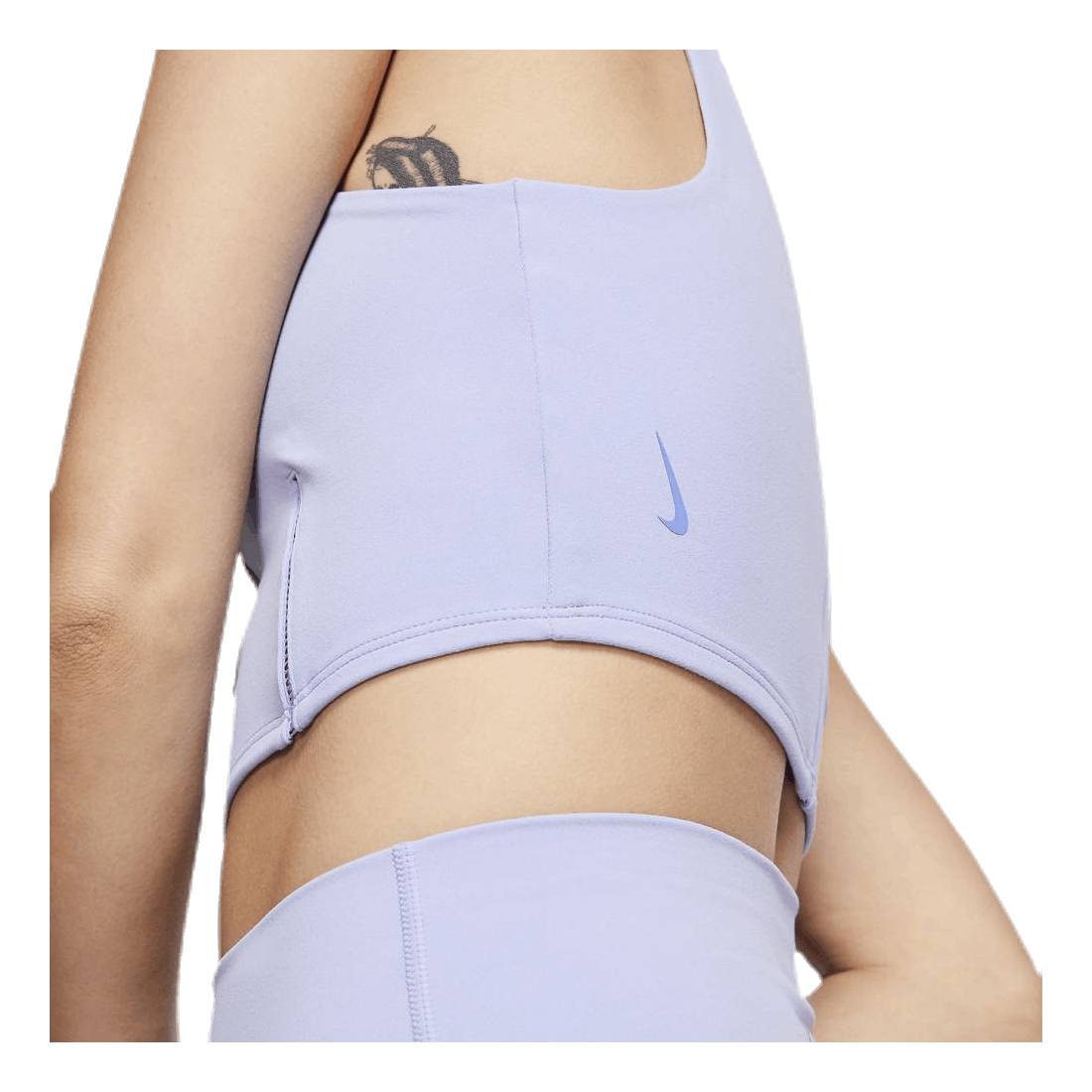 Yoga Luxe Crop Tank Purple