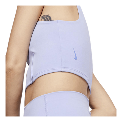 Yoga Luxe Crop Tank Purple