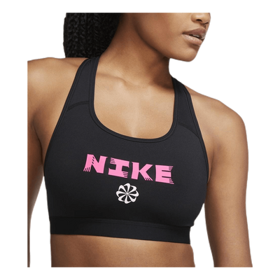 Swoosh Icon Clach Band Bra Pink/Black