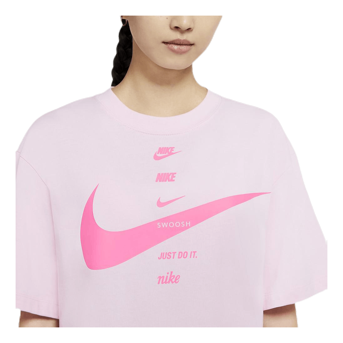 Nsw Swsh Top Ss Pink
