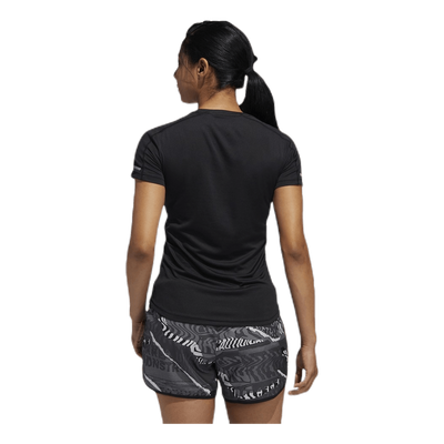 Adidas Run It Short Sleeve Tee Women Black