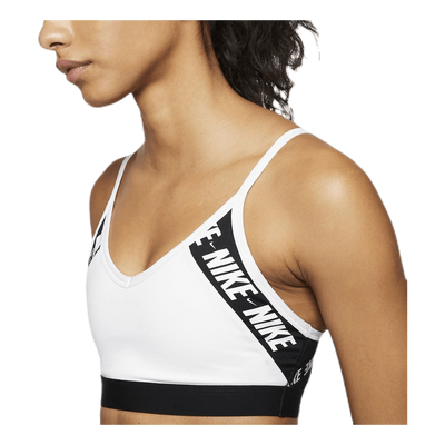 Indy Logo Bra White/Black