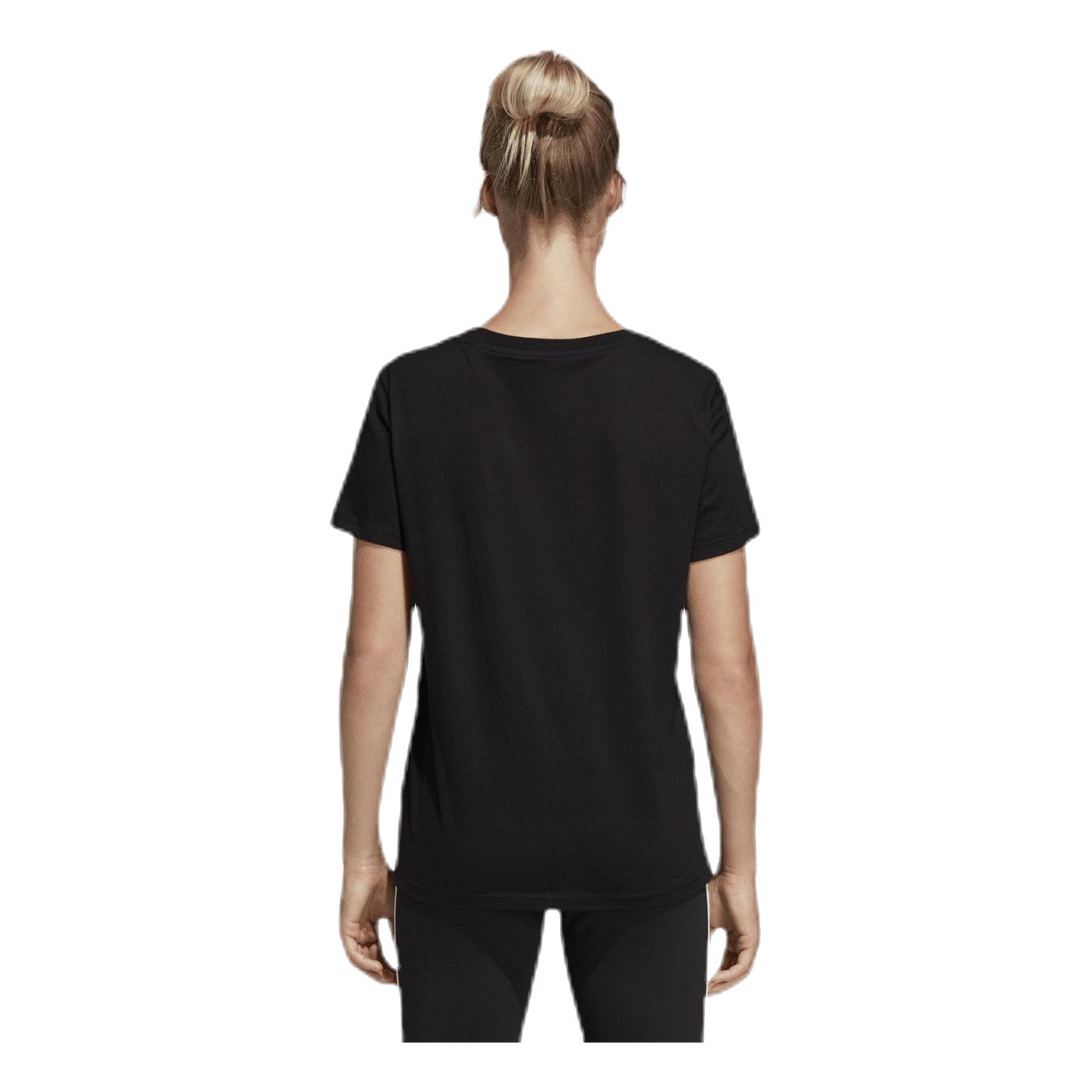 Essentials Linear Slim Tee Black / White