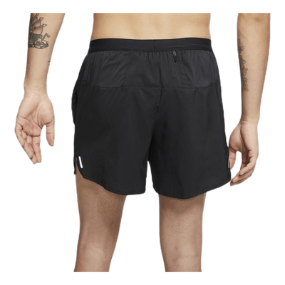 Flex Stride 5" Brief Short Black/Silver