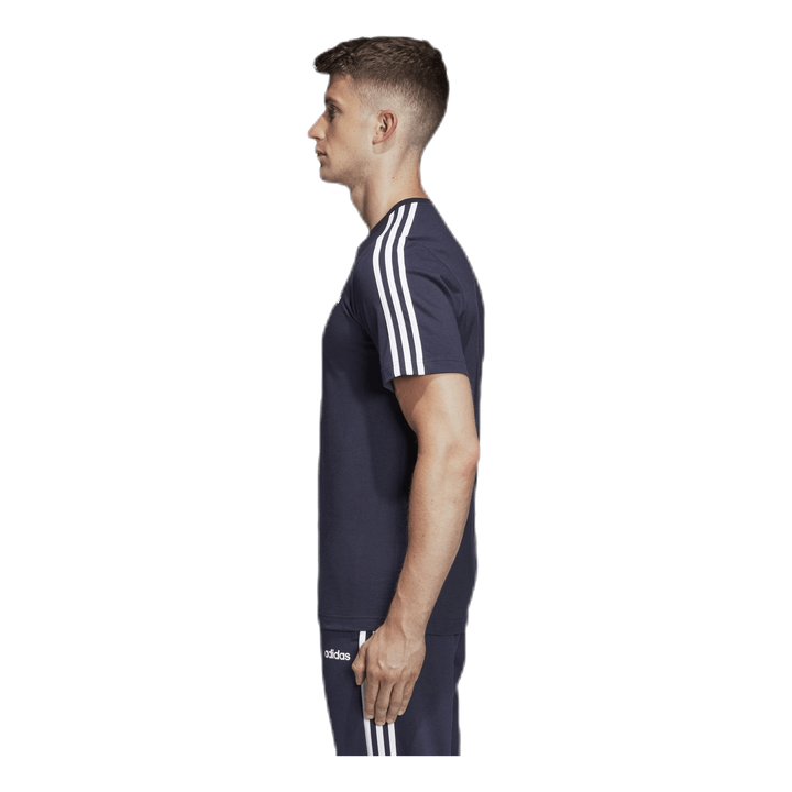 Essentials 3 Stripes T-Shirt Legend Ink / White