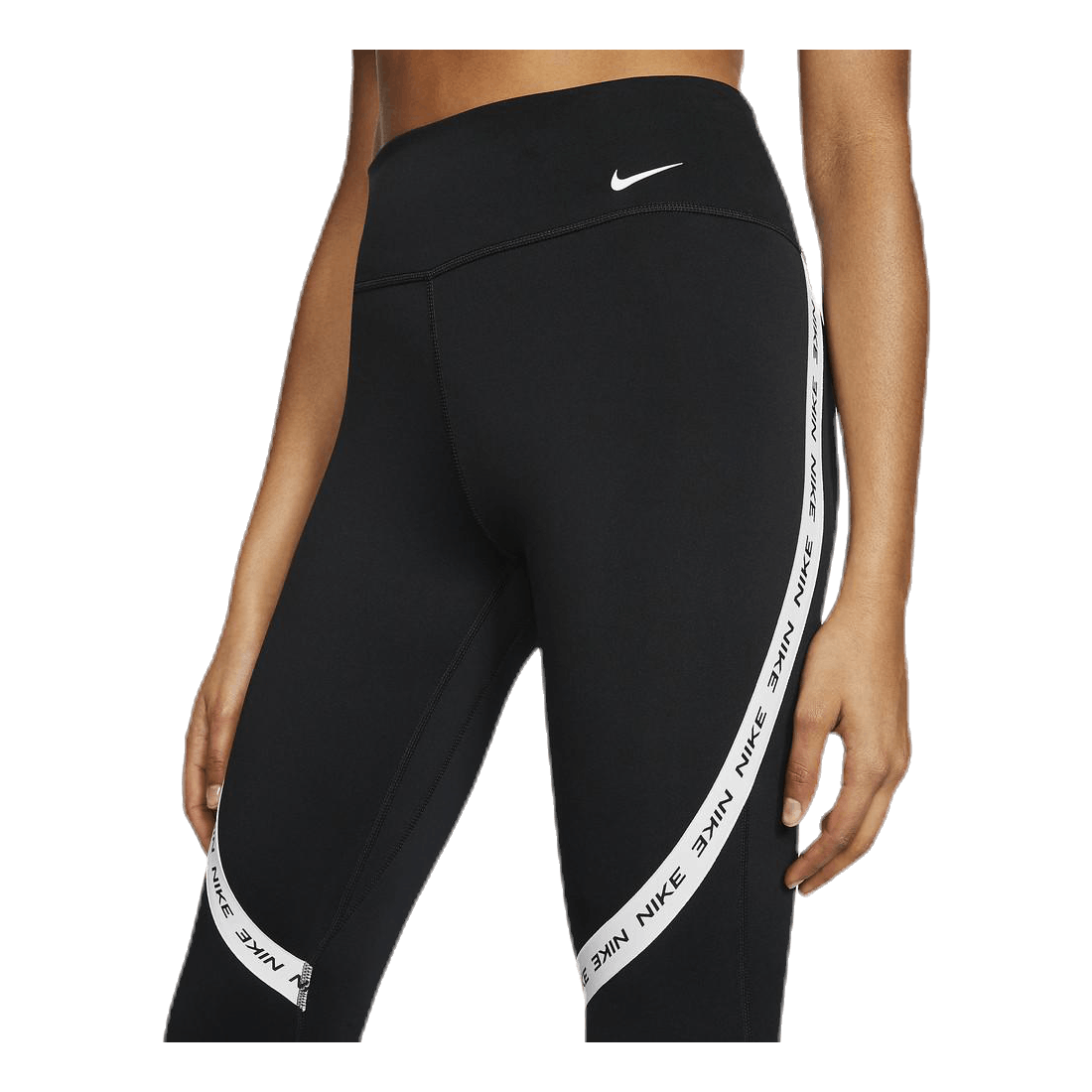 One Tight Crop Novelty White/Black