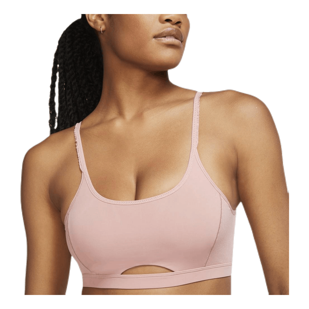 Indy Luxe Yoga Bra Novelty Pink/Beige