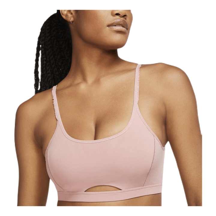 Indy Luxe Yoga Bra Novelty Pink/Beige