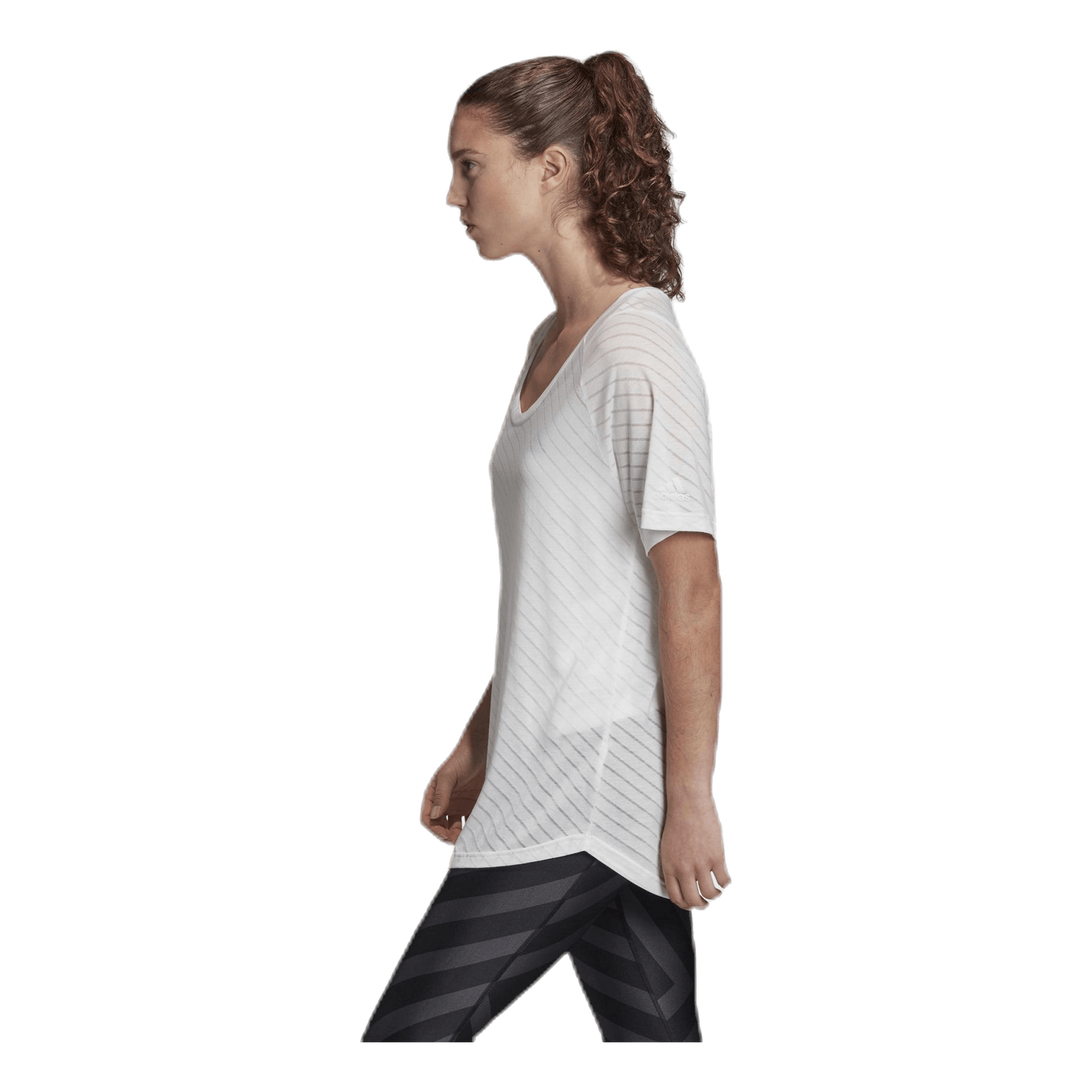 Burn Out Tee White