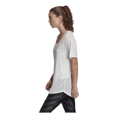 Burn Out Tee White