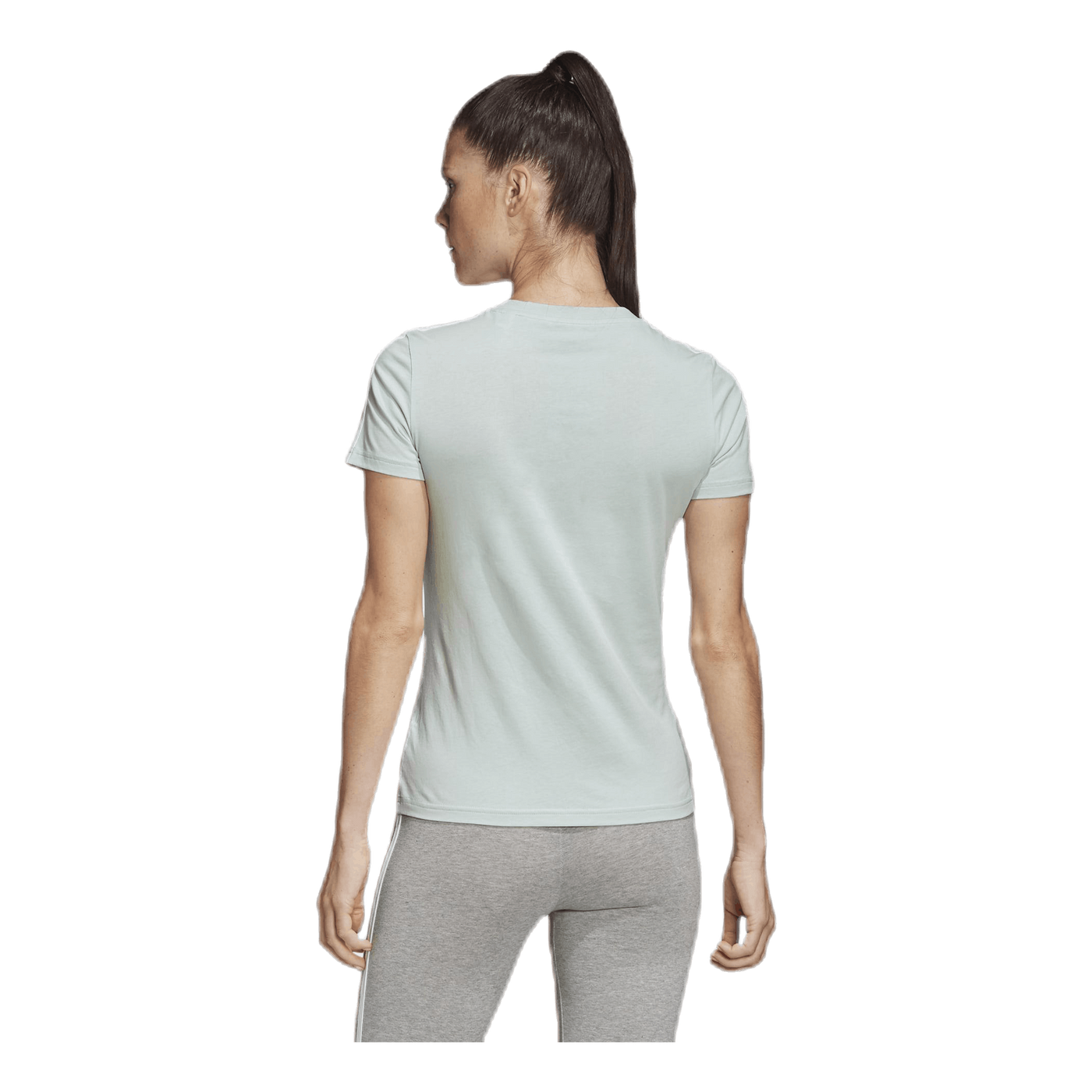 Essentials 3S Slim Tee Green Tint / White