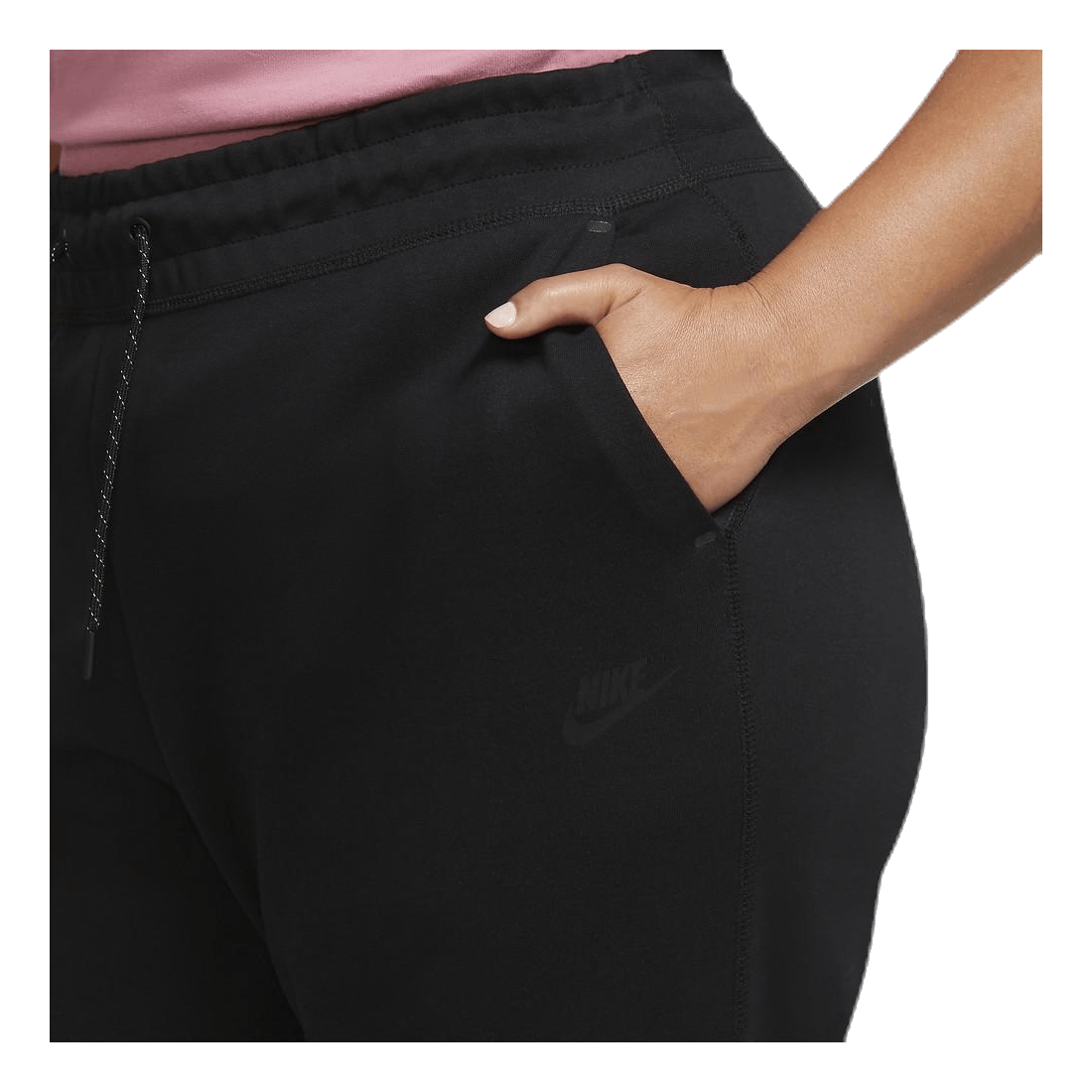 Nsw Tch Flc Pant Plus Black