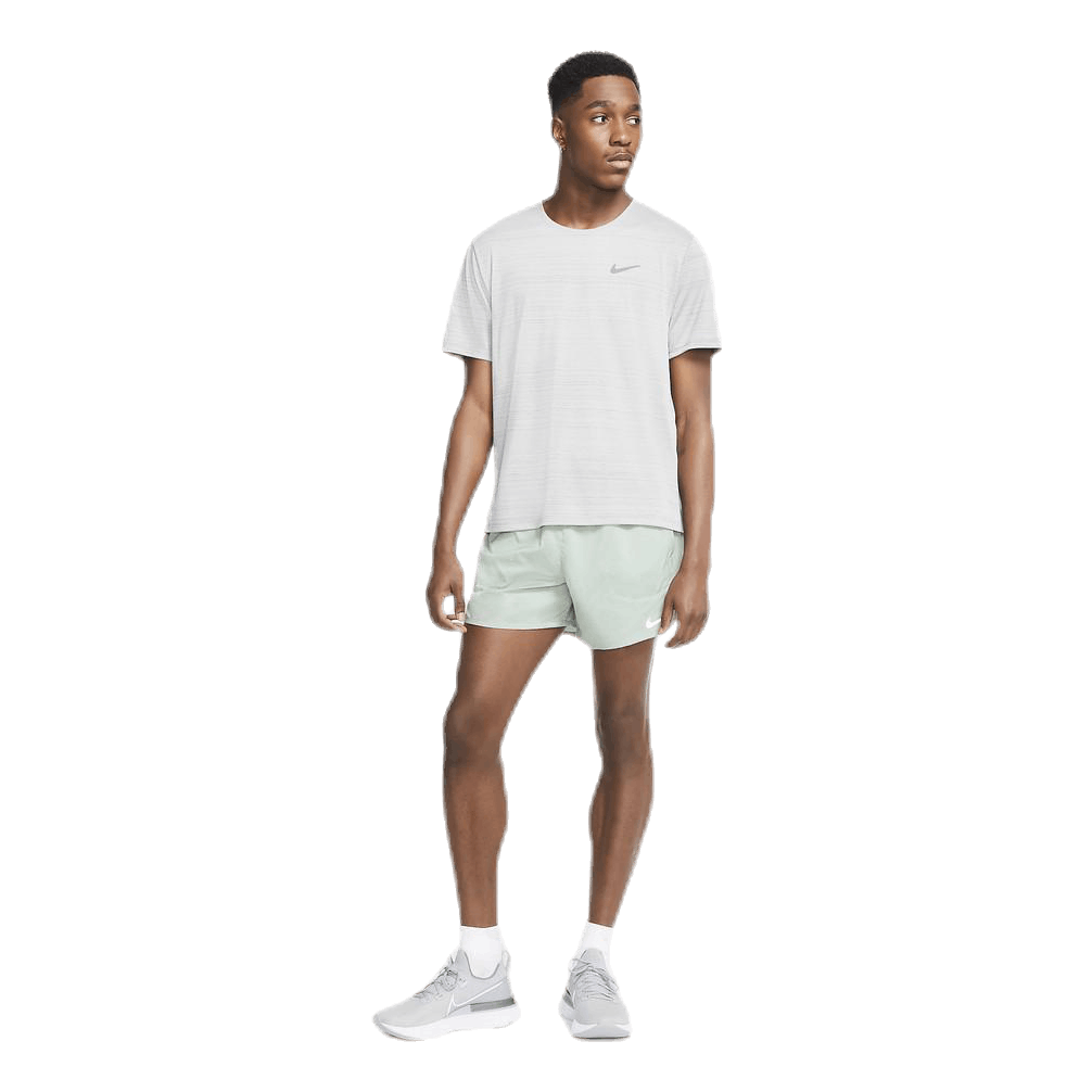 Dri-FIT Miler Top SS White/Silver