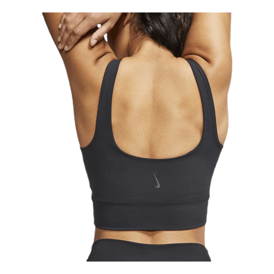 Nike Yoga Luxe Crop Top Black/Grey