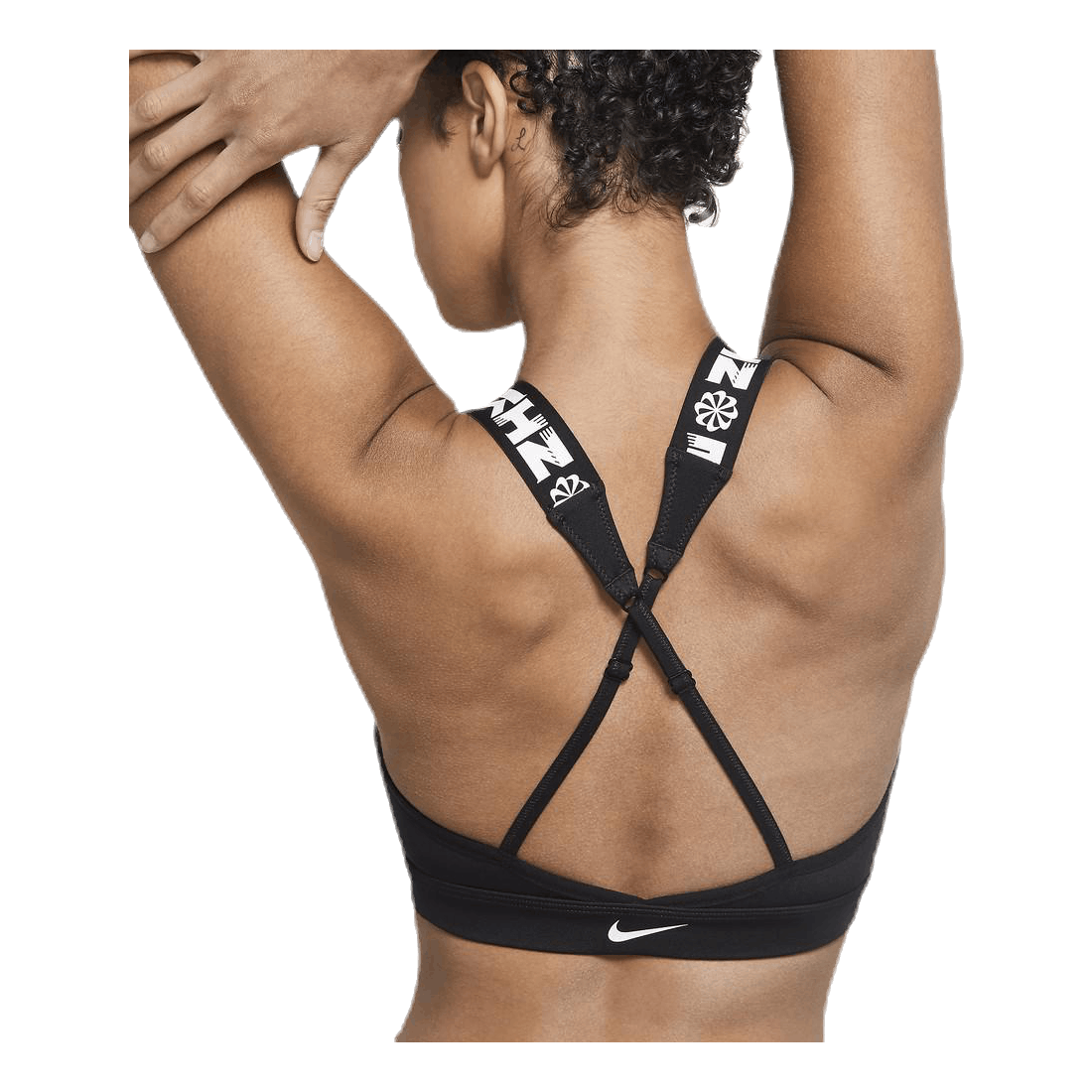 Indy Plng Icon Clash Bra White/Black
