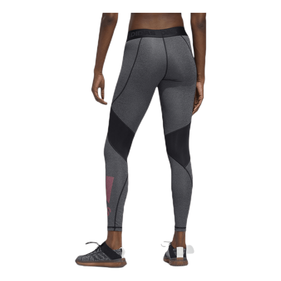 Alphaskin Bos Long Tight Pink/Black