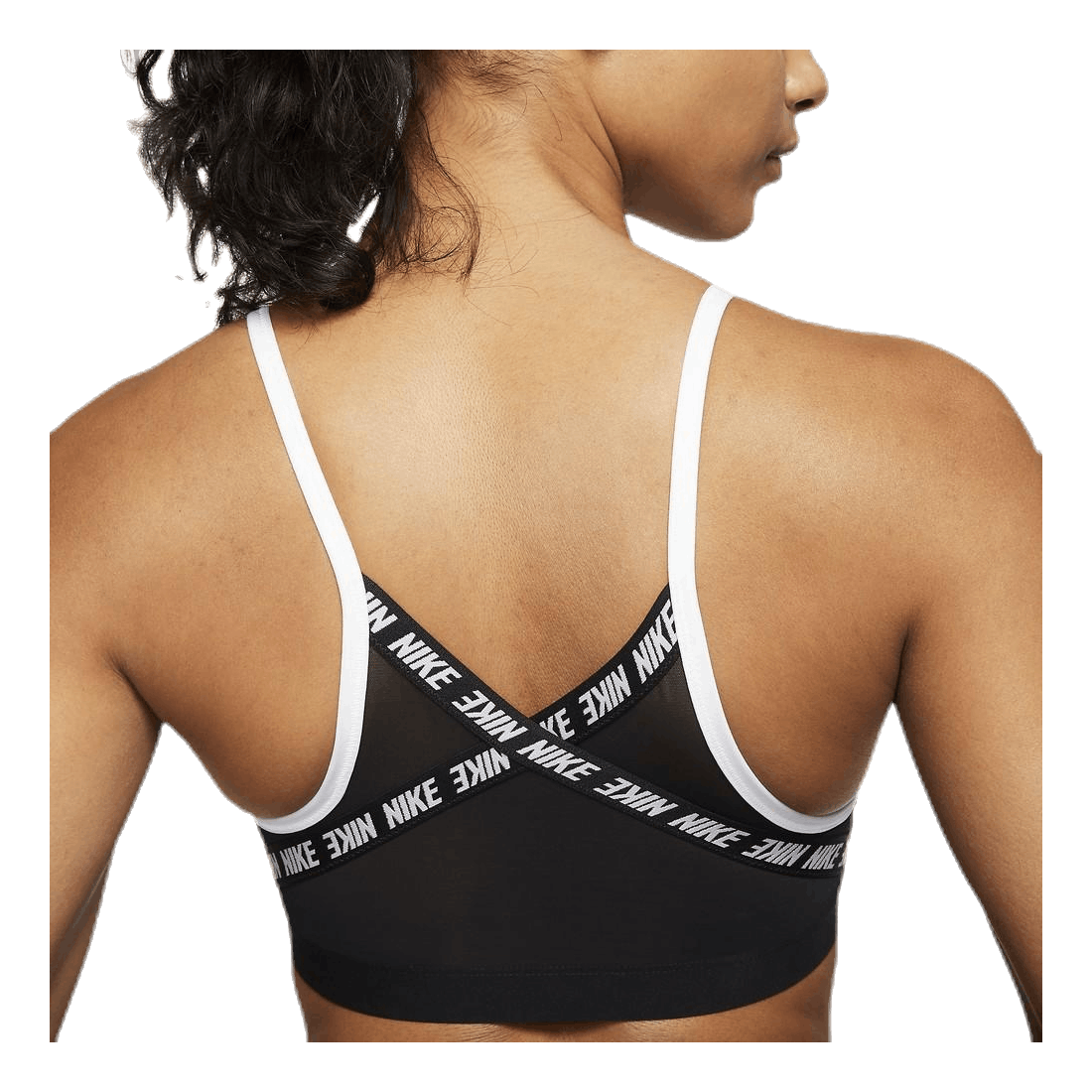 Indy Logo Bra White/Black