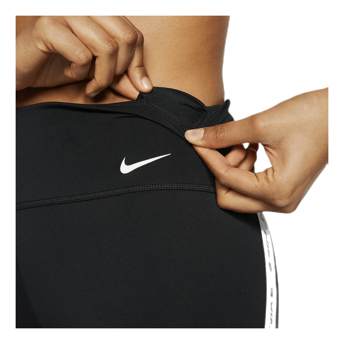 One Tight Crop Novelty White/Black