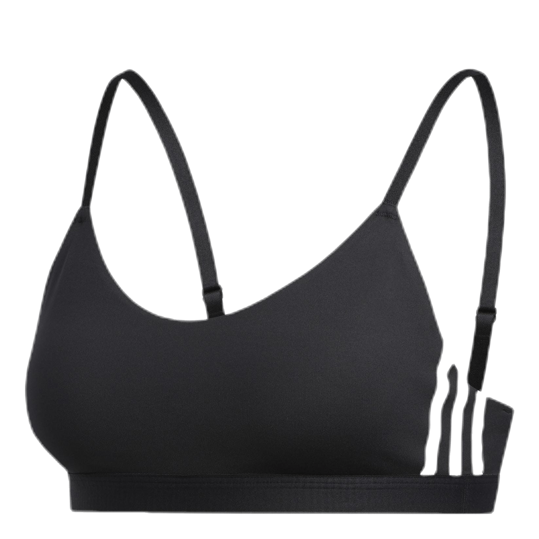 All Me 3 Stripe Bra Black / White