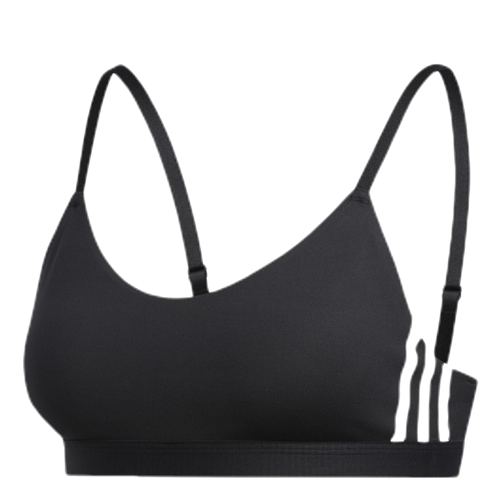 All Me 3 Stripe Bra Black / White