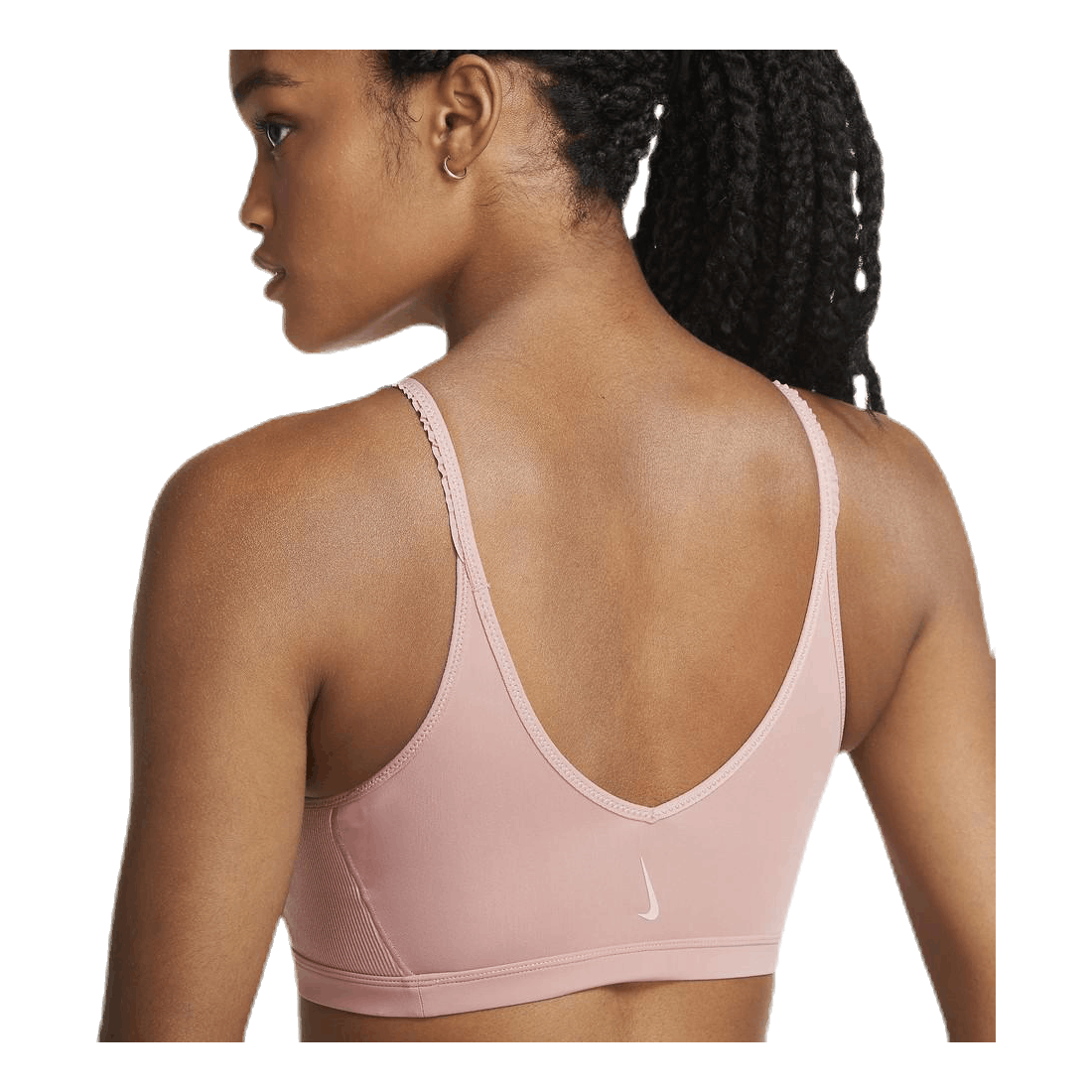 Indy Luxe Yoga Bra Novelty Pink/Beige