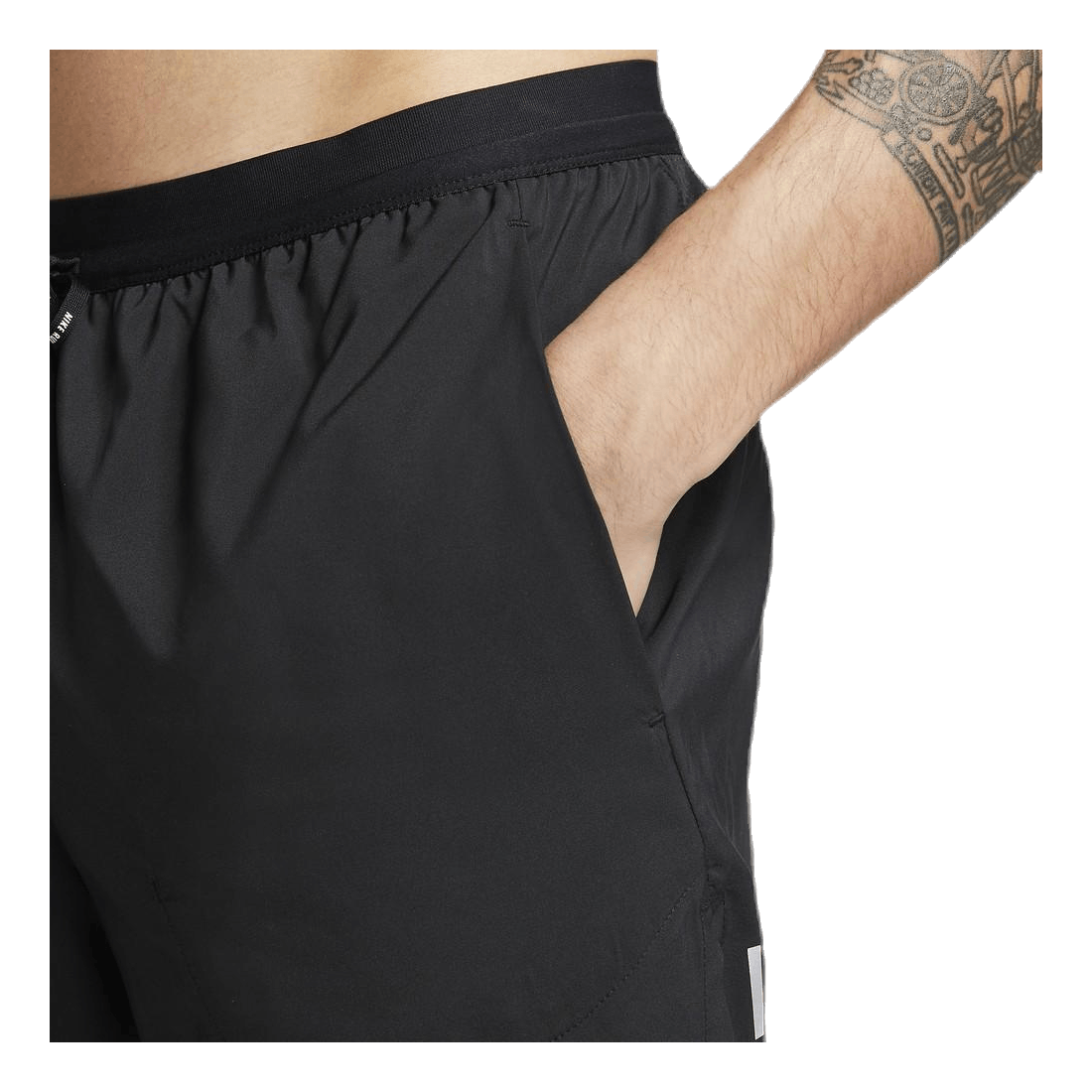 Flex Stride 5" Brief Short Black/Silver
